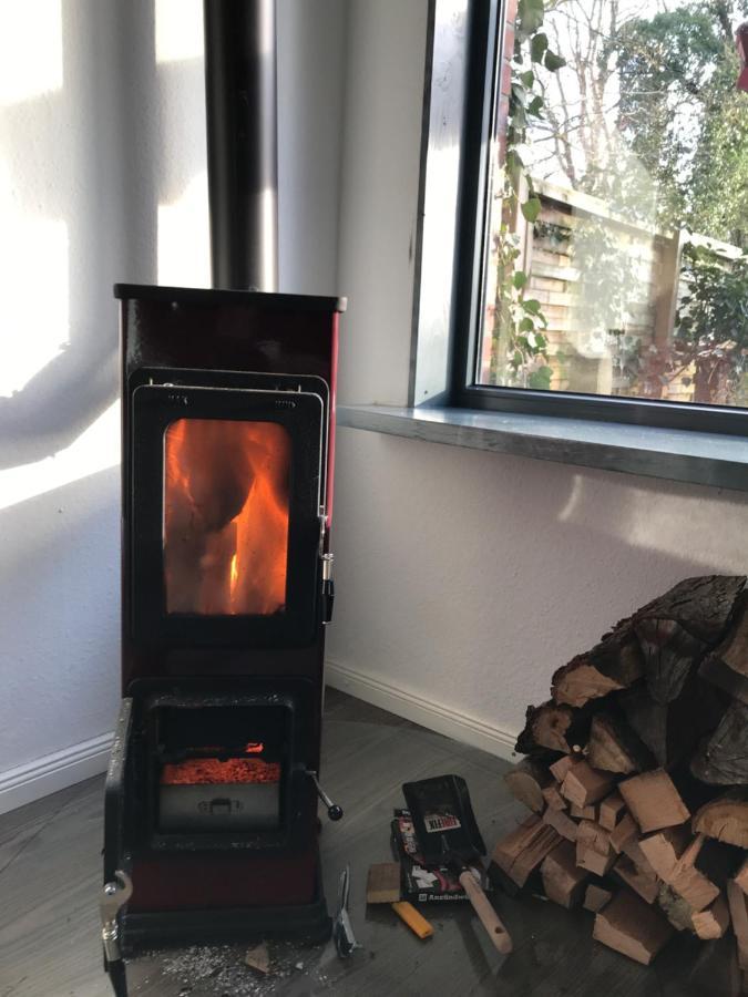 Dein Ferienhauschen Im Wendland Mit Schnellem Internet Und Kamin Apartment Dannenberg Bagian luar foto